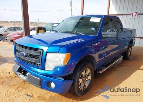 2013 Ford F-150 Stx из США, поврежденный, VIN 1FTFX1CF2DFB66535